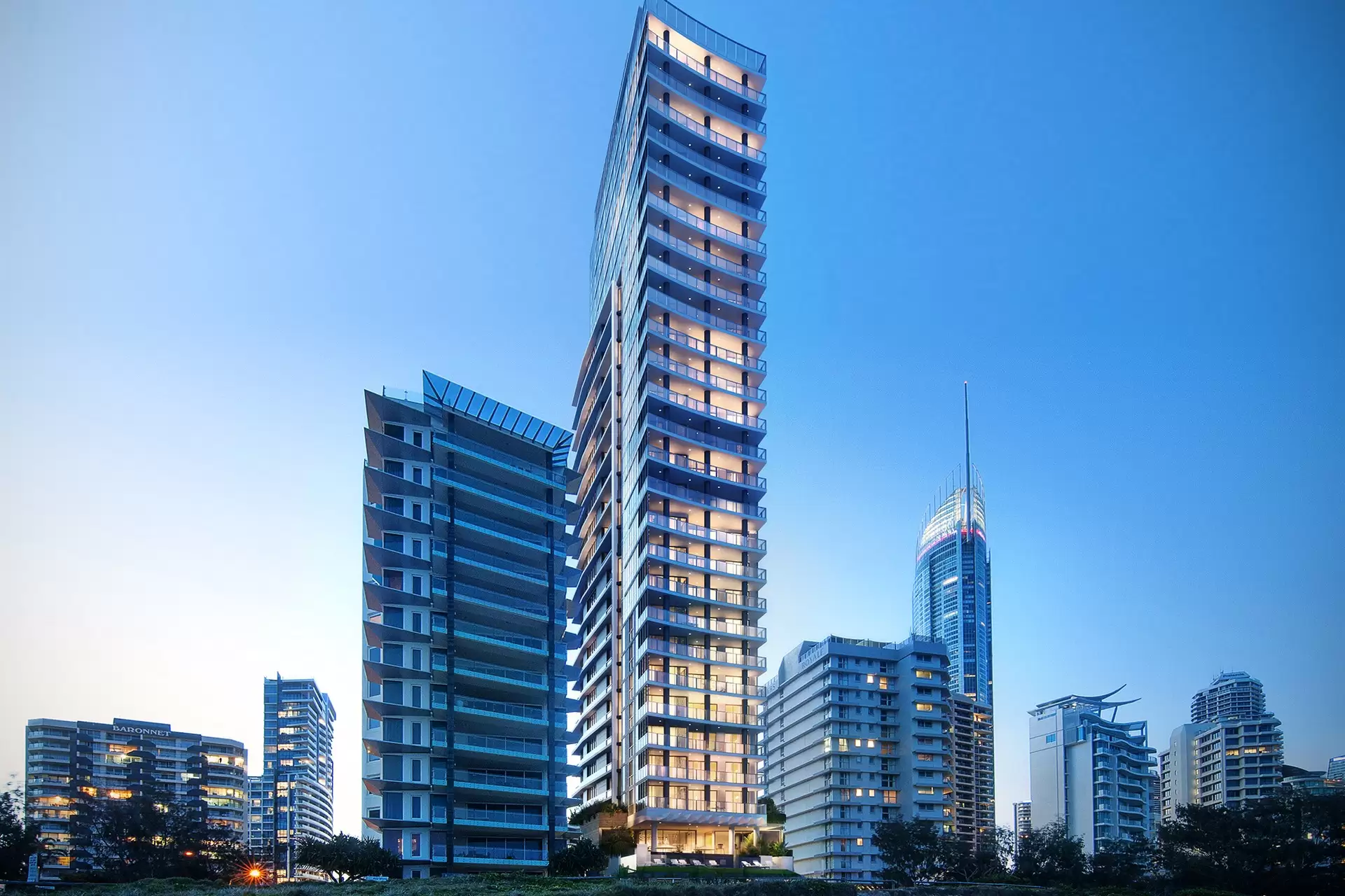 1102/3 Northcliffe Terrace, Surfers Paradise Sold by  - image 1