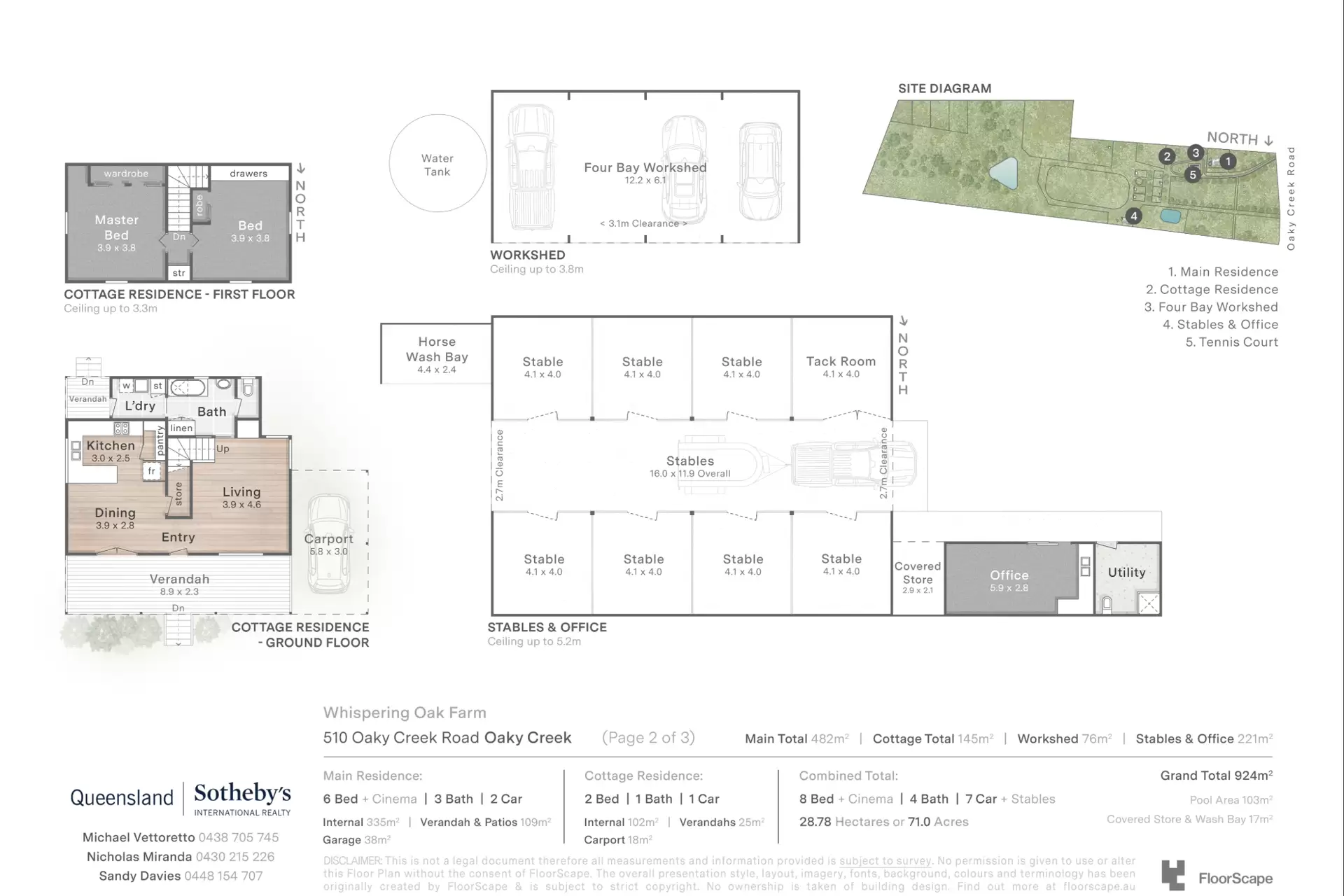 510 Oaky Creek Road, Oaky Creek Sold by Queensland Sotheby's International Realty - image 1